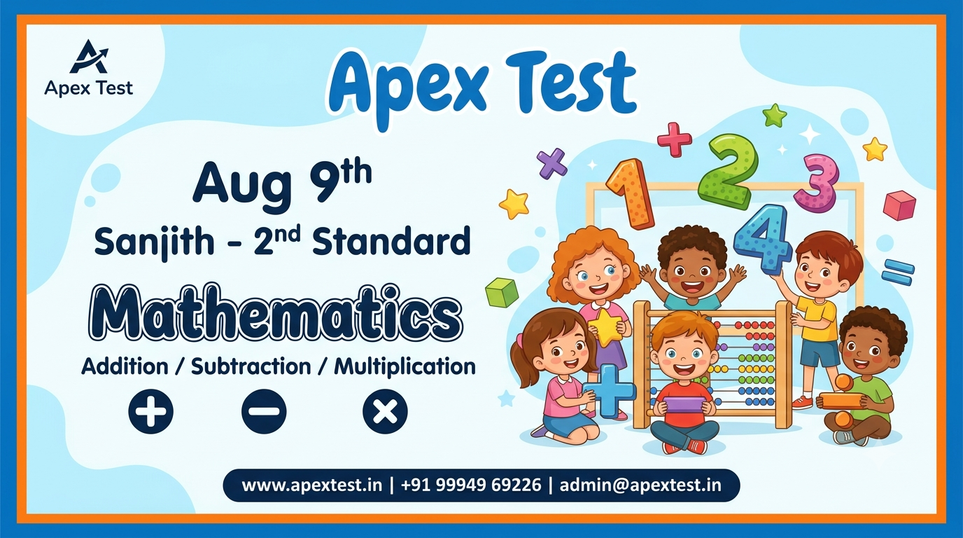 Aug 9Th Maths (Add/Sub/Multi)