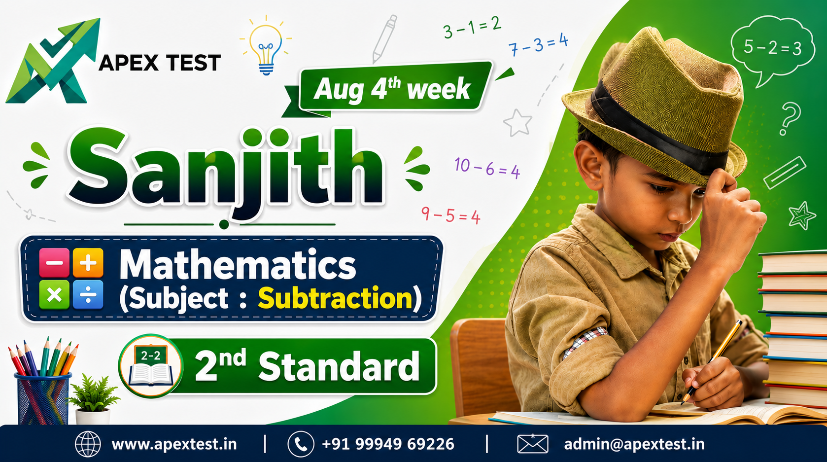 2nd STD Subtraction