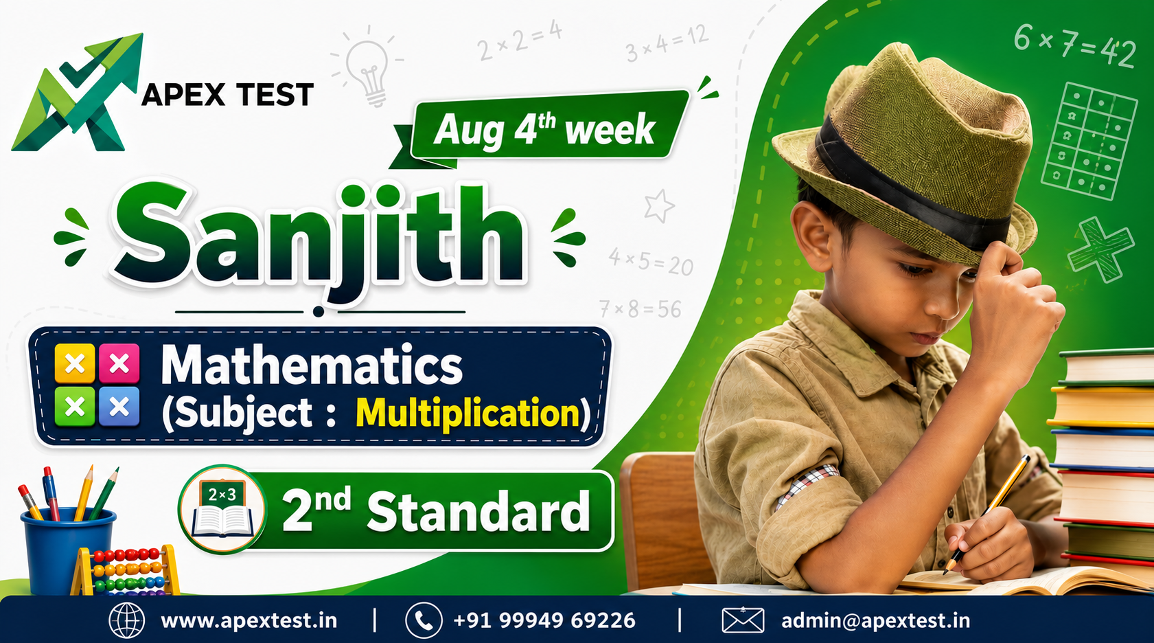 2nd STD Multiplication